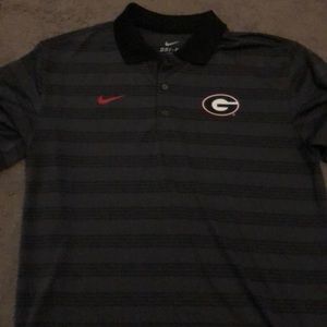 Nike Dri Fit Georgia Bulldogs polo